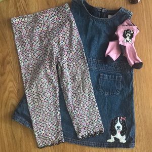 Adorable Gymboree Basset Hound outfit Size 2T